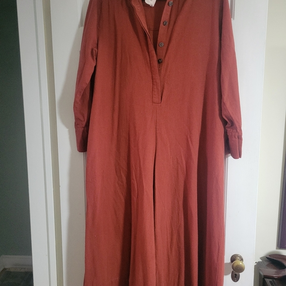 Free People Rust Colored Jumpsuit Size S/P - Picture 3 of 8